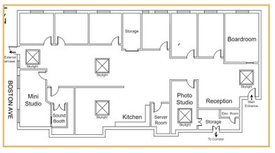 181-183 Carlaw Ave, Toronto, ON for lease Floor Plan- Image 2 of 2