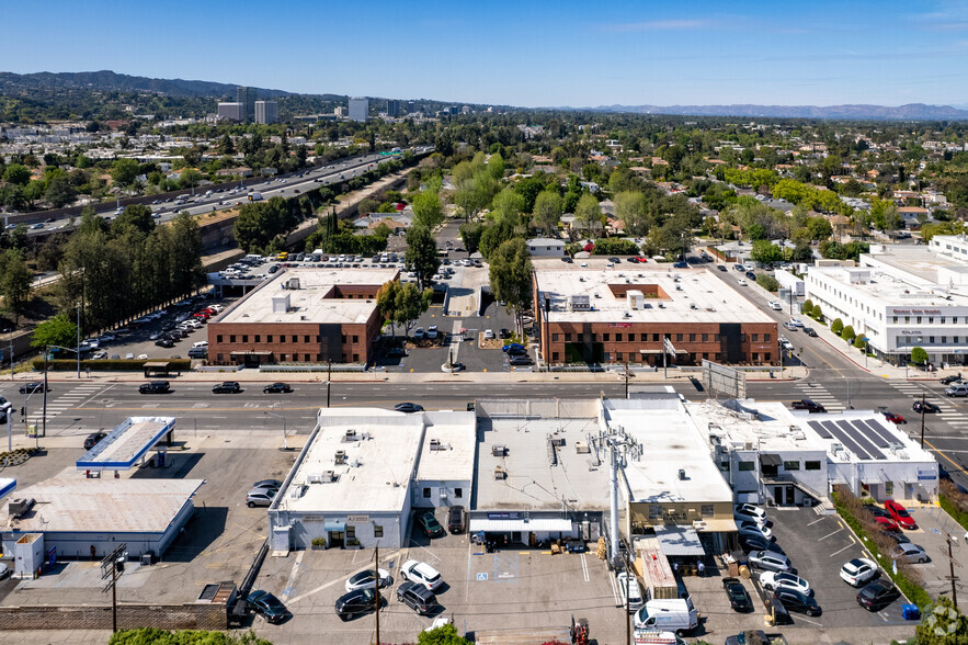 4849 Van Nuys Blvd, Sherman Oaks, CA for lease - Aerial - Image 2 of 7