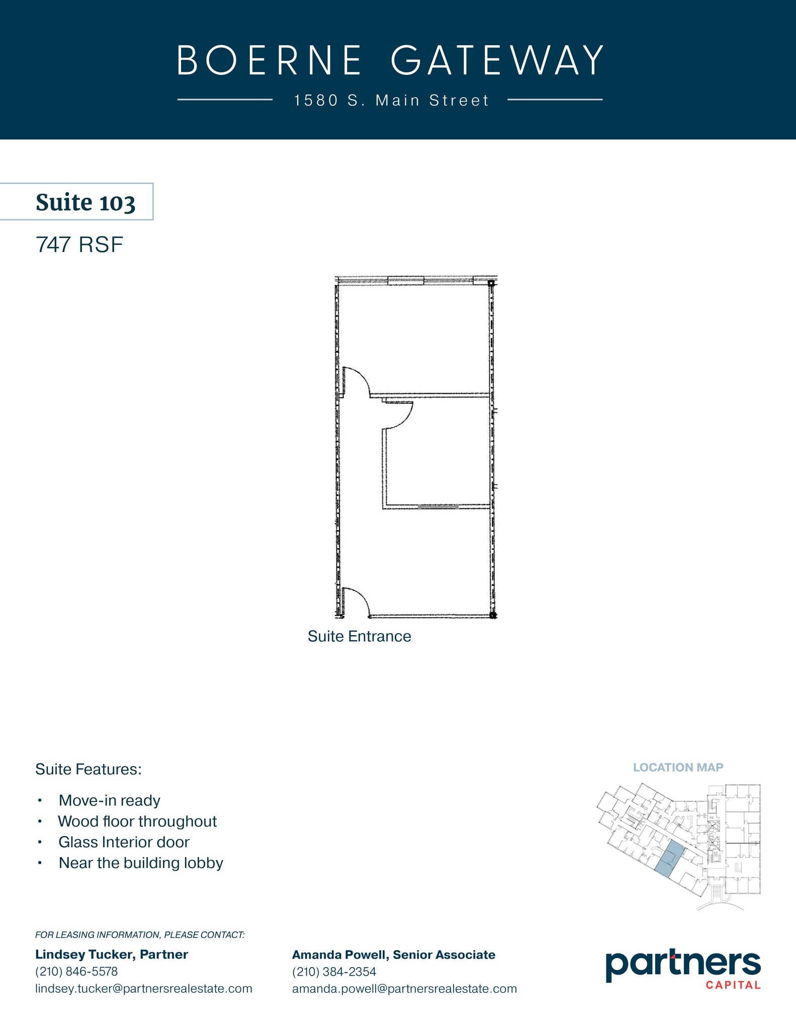 1580 S Main St, Boerne, TX for lease Floor Plan- Image 1 of 1