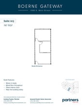 1580 S Main St, Boerne, TX for lease Floor Plan- Image 1 of 1