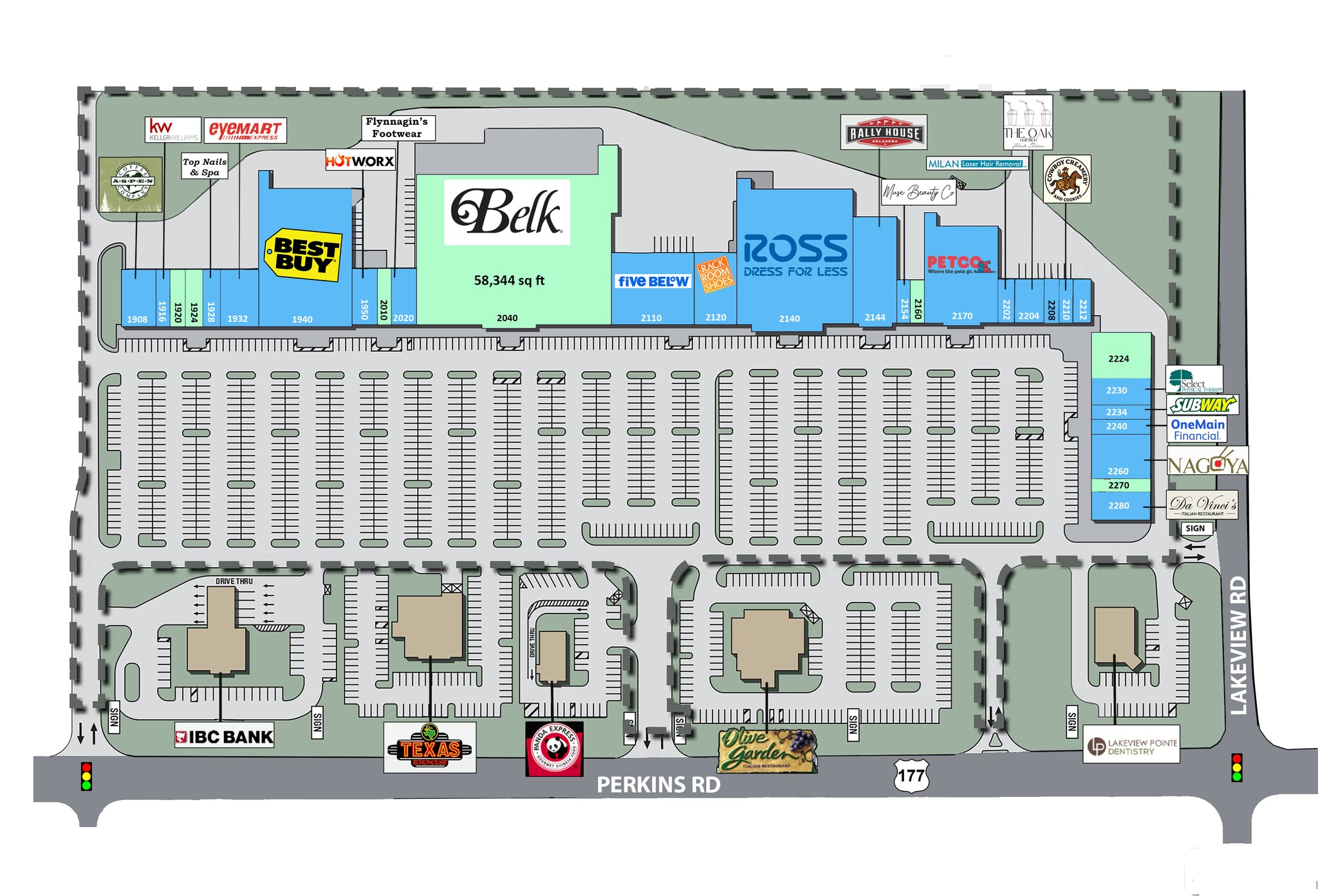 Lakeview & Perkins Rd, Stillwater, OK for lease Site Plan- Image 1 of 1