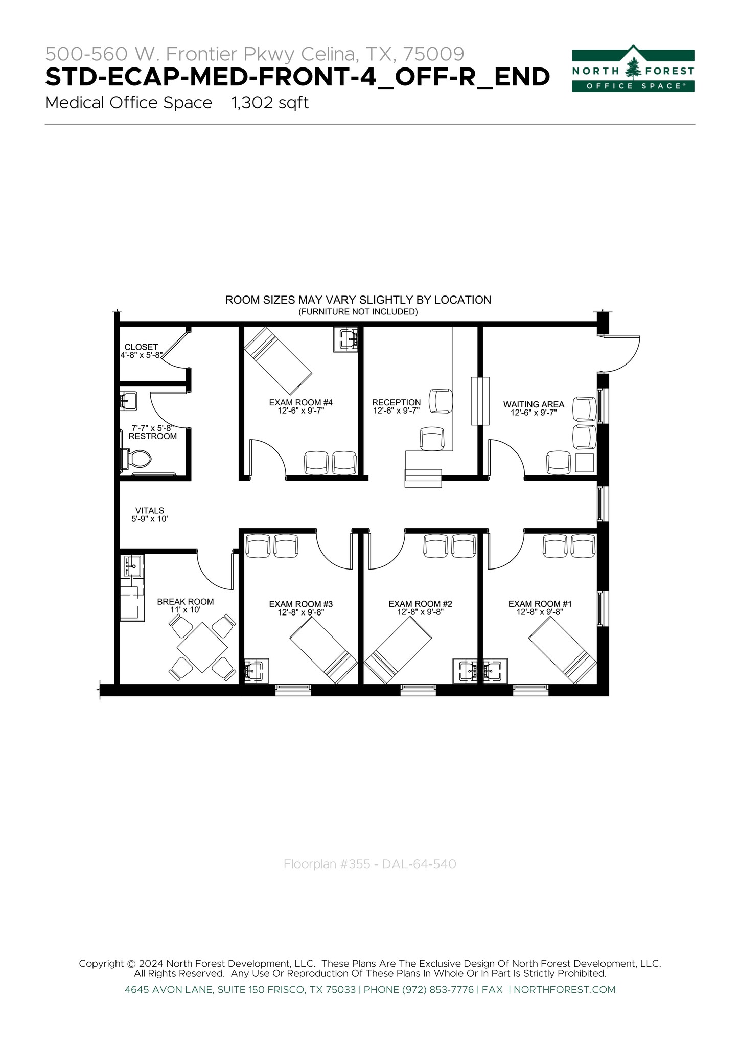 560 W Frontier Pky, Celina, TX for lease Site Plan- Image 1 of 3