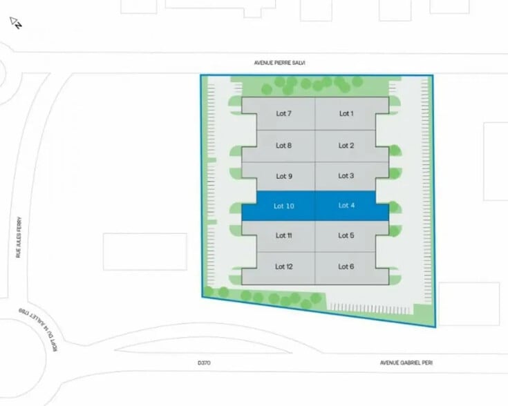 Flex in Gonesse for lease - Floor Plan - Image 3 of 3