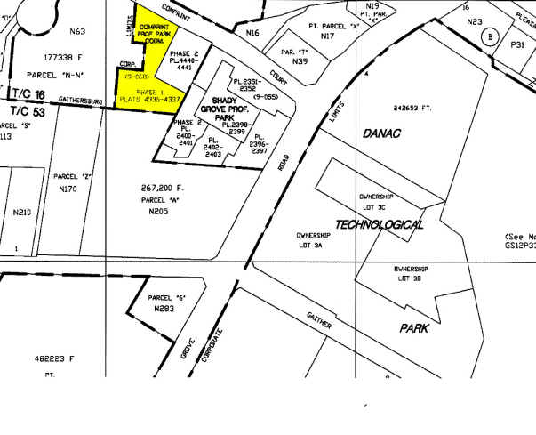 16029-16081 Comprint Cir, Gaithersburg, MD for sale - Plat Map - Image 2 of 24