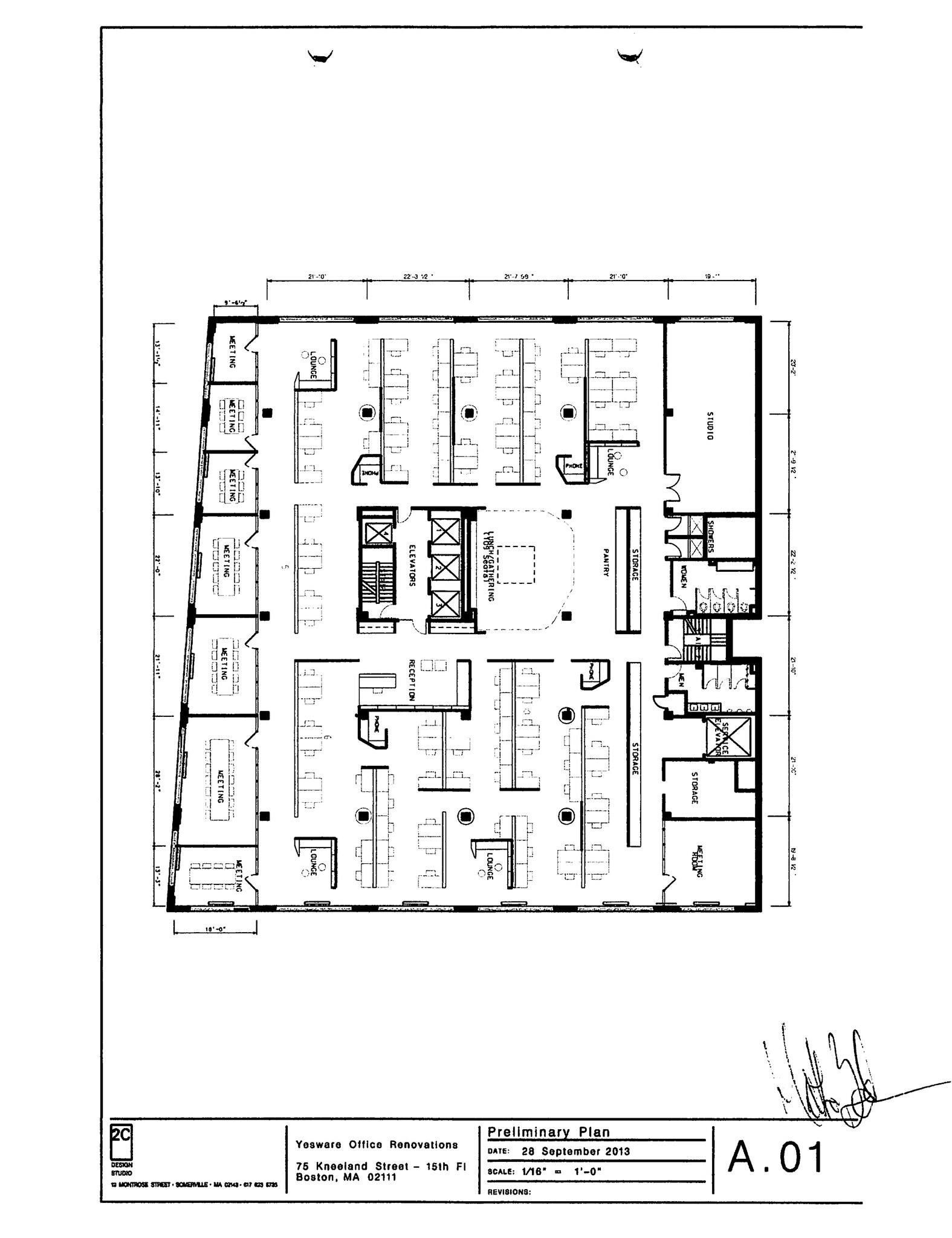 75 Kneeland St, Boston, MA for lease Site Plan- Image 1 of 1