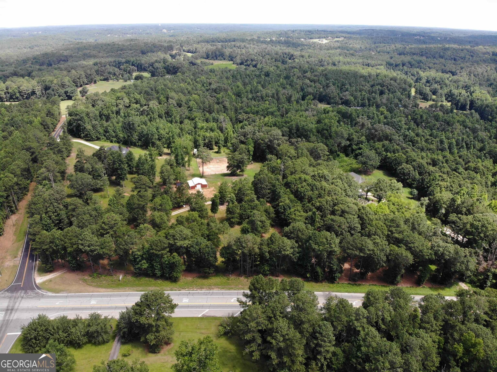 90 Kent Rock Road, Loganville, GA for sale Aerial- Image 1 of 8