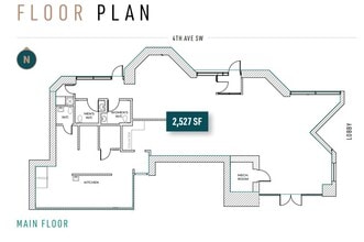 407 2nd St SW, Calgary, AB for lease Floor Plan- Image 1 of 1