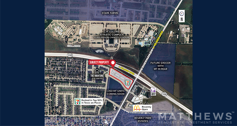 SWC Loop 288 & E. Sherman Dr dr, Denton, TX for sale - Building Photo - Image 1 of 1