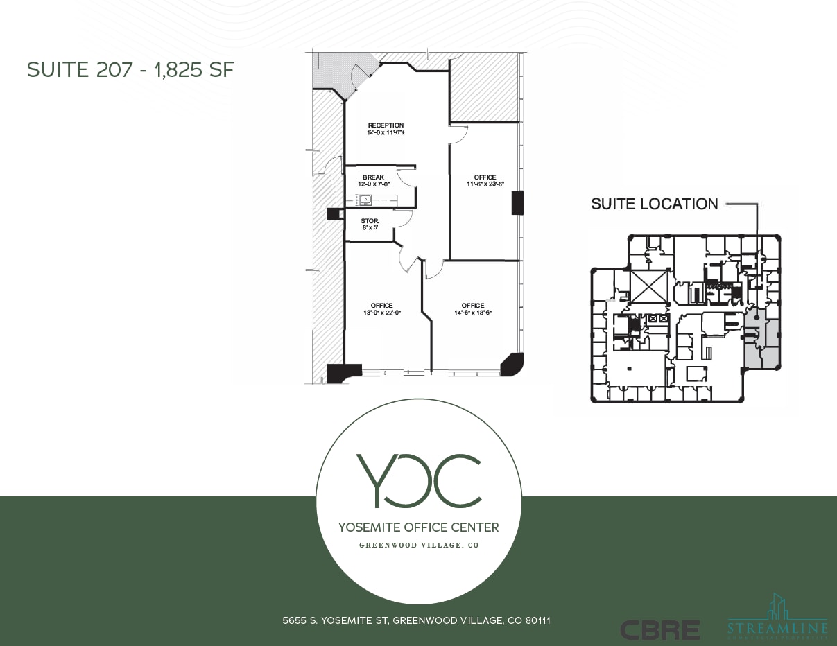 5655 S Yosemite St, Greenwood Village, CO for lease Floor Plan- Image 1 of 1