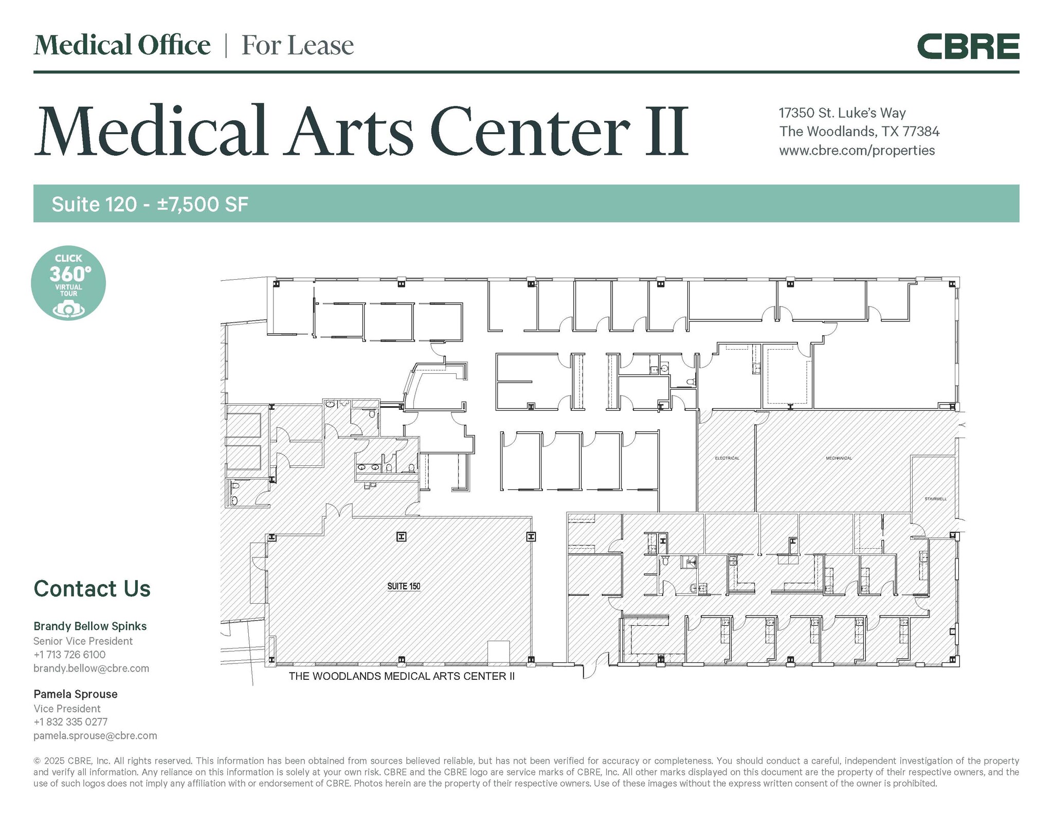 17350 St. Lukes Way, The Woodlands, TX for lease Interior Photo- Image 1 of 1