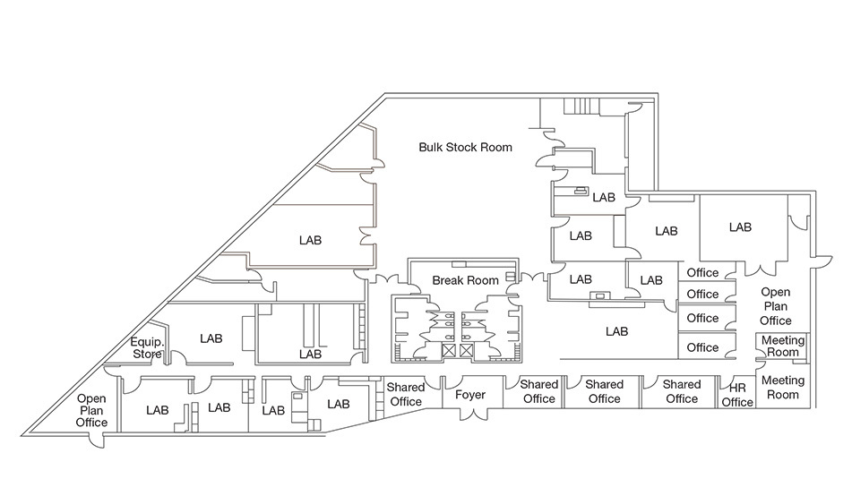 3155 Northwoods Pl, Peachtree Corners, GA for sale - Floor Plan - Image 3 of 3