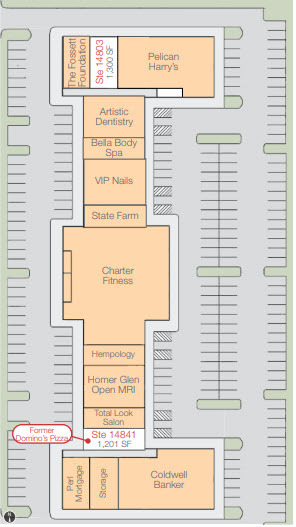 14801-14851 Founders Crossing Ln, Homer Glen, IL for lease Site Plan- Image 1 of 1