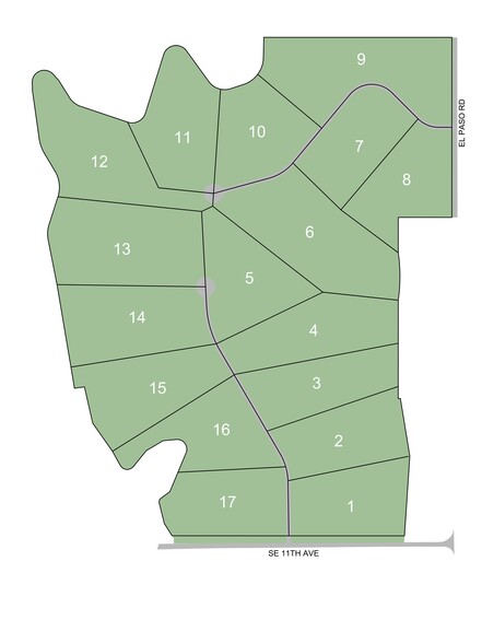 6915 El Paso Rd, Caldwell, ID for sale - Plat Map - Image 3 of 3
