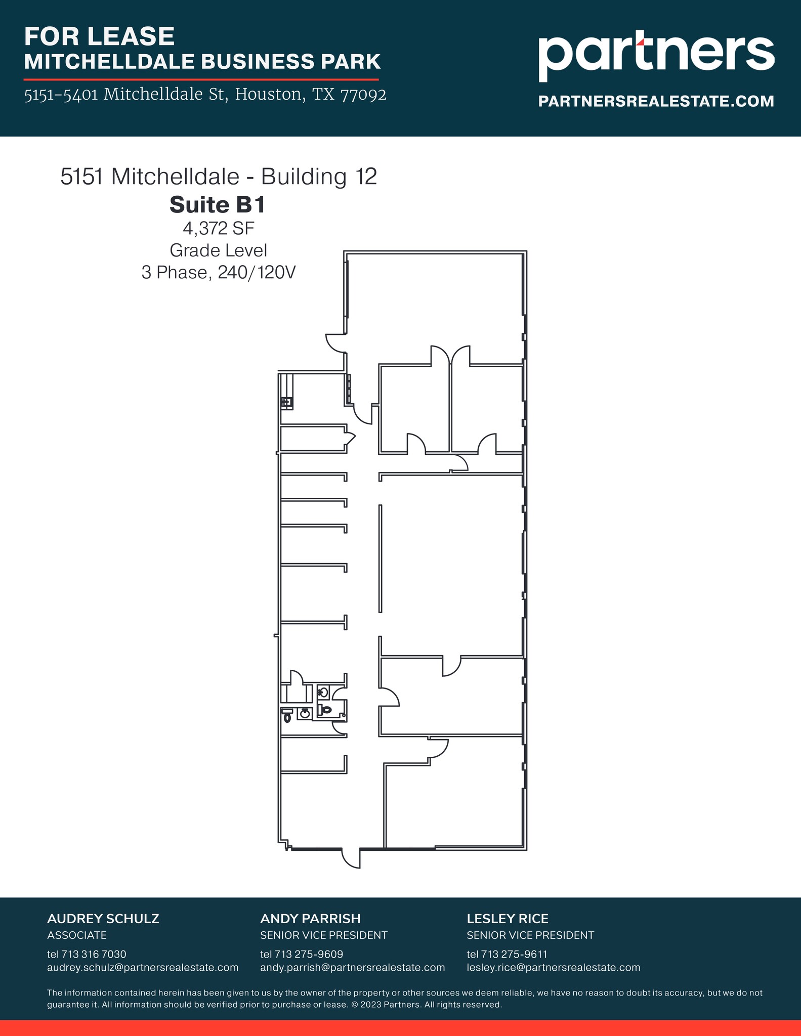 5151 Mitchelldale St, Houston, TX for lease Site Plan- Image 1 of 1