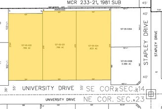 1134 E University Dr, Mesa, AZ for lease Floor Plan- Image 1 of 6