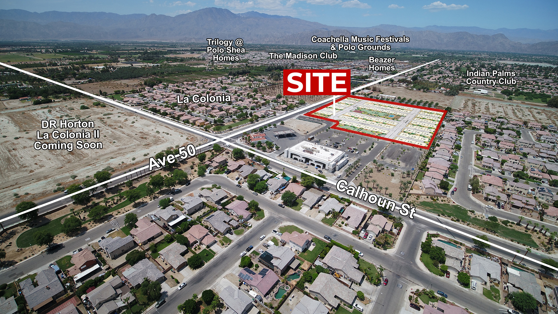 NWC Avenue 50 & Calhoun, Coachella, CA for sale Building Photo- Image 1 of 3