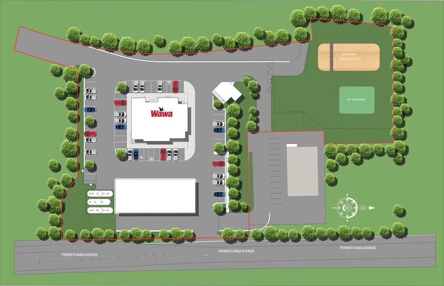 Wawa, Hagerstown, MD for sale - Building Photo - Image 2 of 5