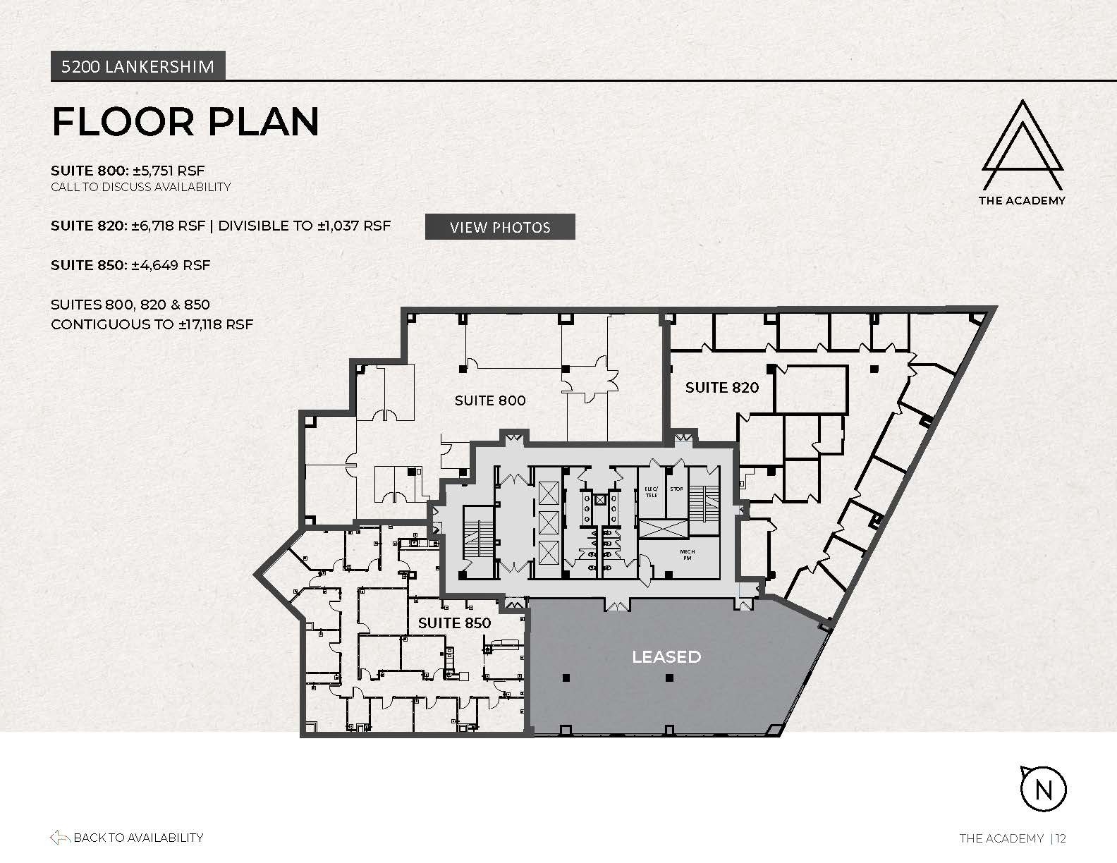 5200 Lankershim Blvd, North Hollywood, CA for lease Floor Plan- Image 1 of 1