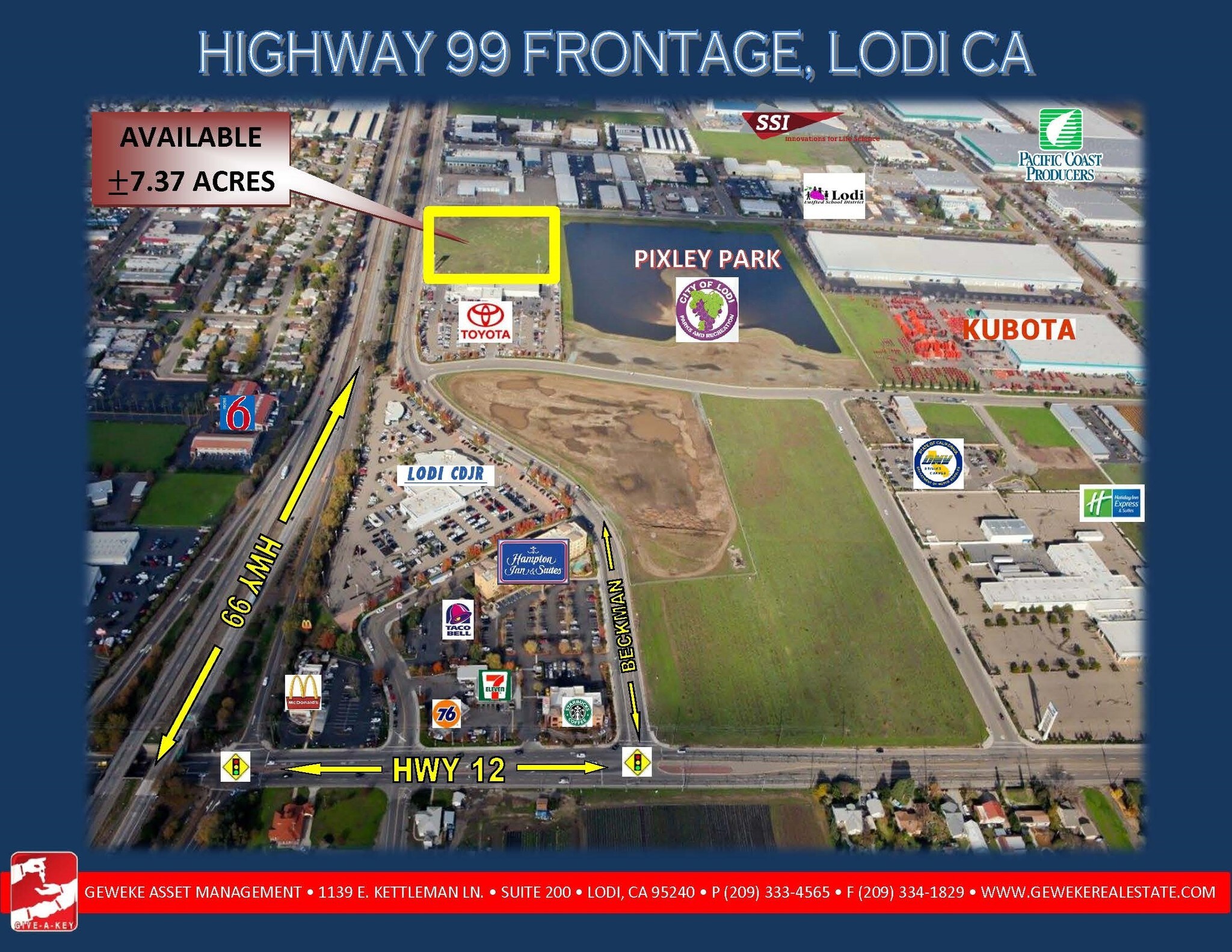 Beckman Rd, Lodi, CA for sale Primary Photo- Image 1 of 1