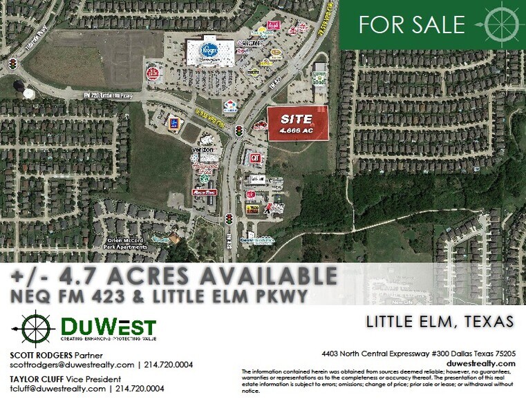 2201 FM 423, Little Elm, TX 75068 Vacant Land