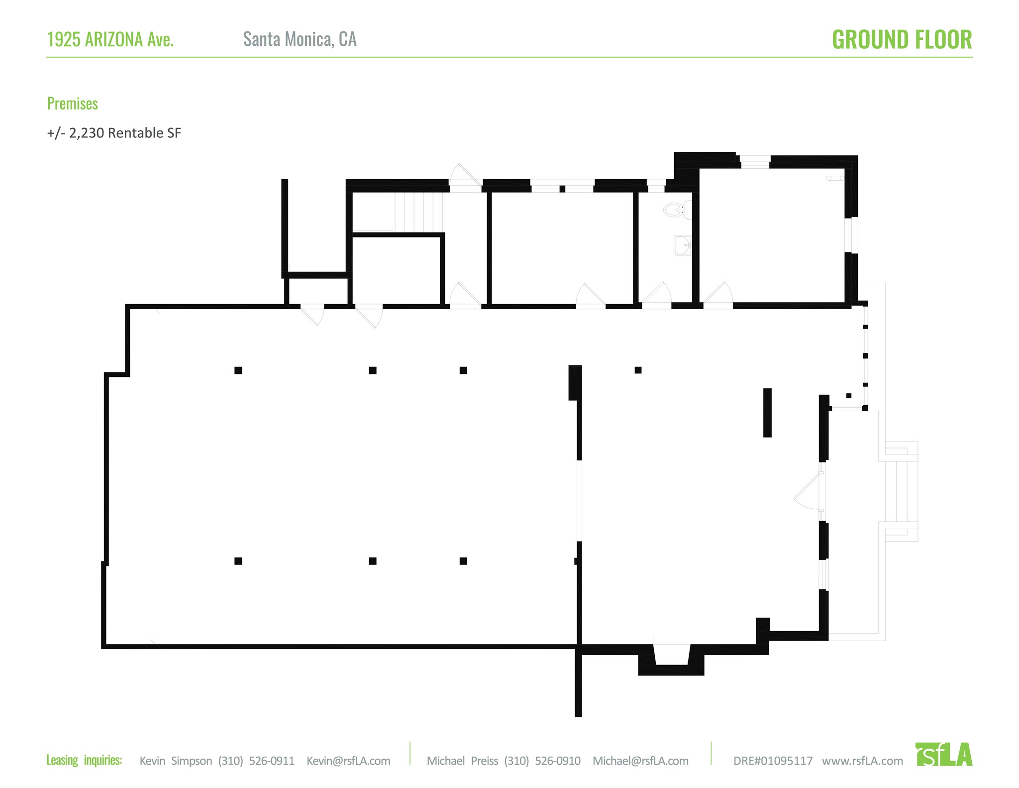 1925 Arizona Ave, Santa Monica, CA for lease Site Plan- Image 1 of 1