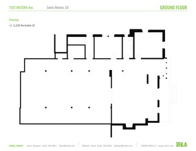 1925 Arizona Ave, Santa Monica, CA for lease Site Plan- Image 1 of 1