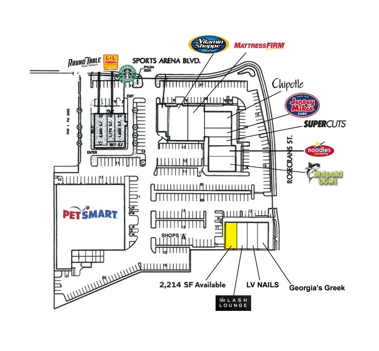 3550-3680 Rosecrans St, San Diego, CA for lease Floor Plan- Image 1 of 1