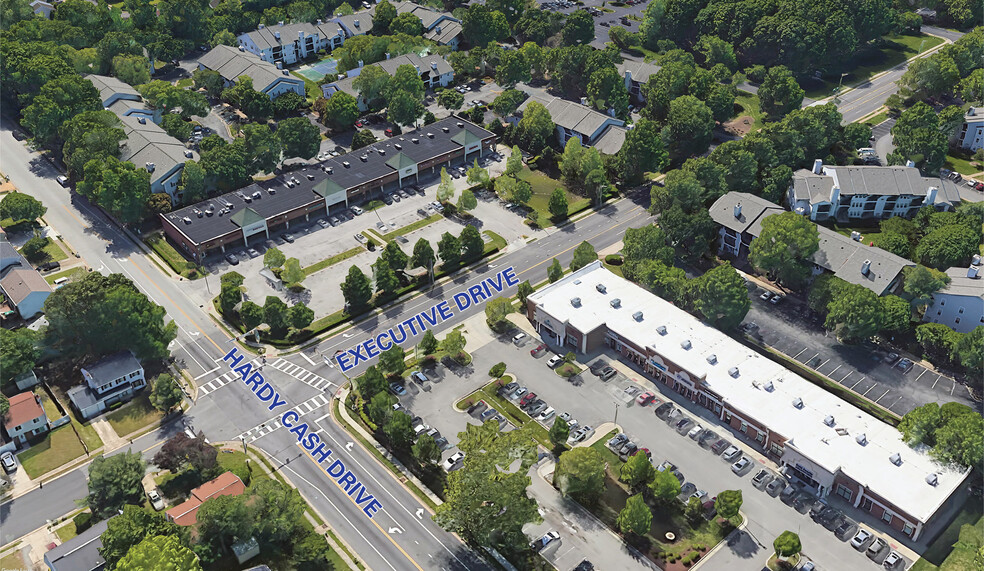 2280 Executive Dr, Hampton, VA for lease - Aerial - Image 3 of 3