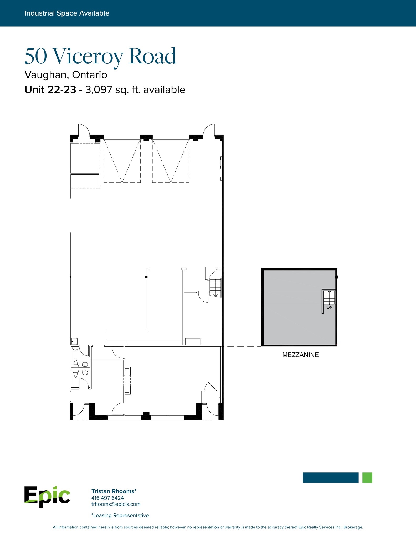 24 Viceroy Rd, Concord, ON for lease Site Plan- Image 1 of 1