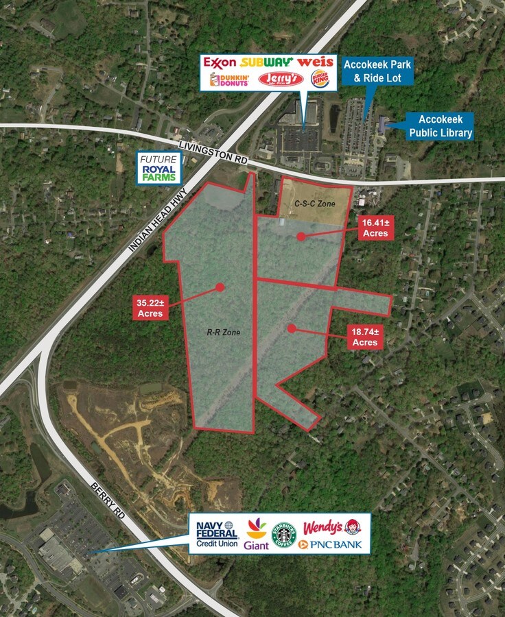 Indian Head Hwy, Accokeek, MD 20607 Land for Sale