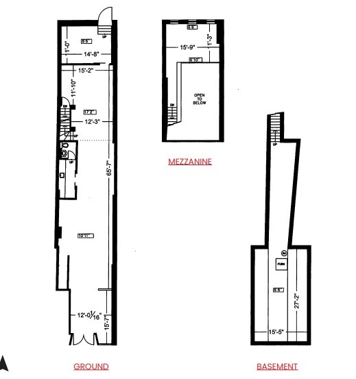 732 Queen St E, Toronto, ON for lease Floor Plan- Image 1 of 1