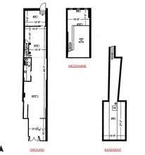 732 Queen St E, Toronto, ON for lease Floor Plan- Image 1 of 1