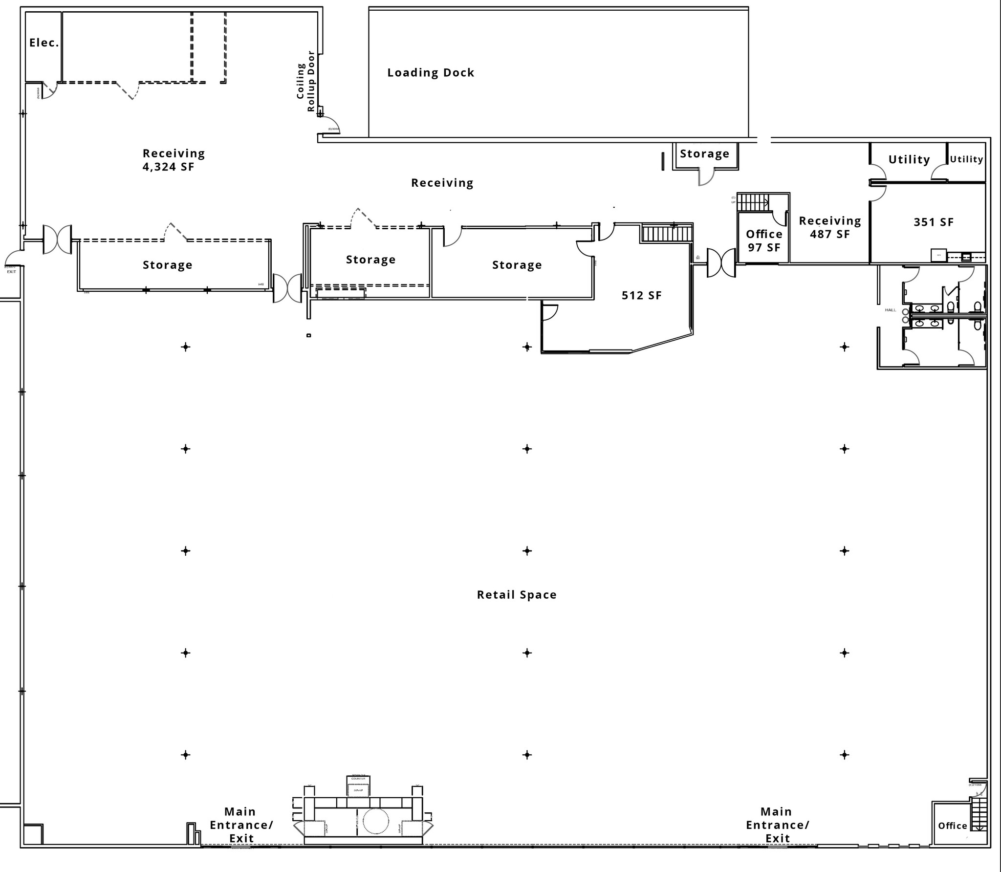 2306 Almaden Rd, San Jose, CA for lease Floor Plan- Image 1 of 1