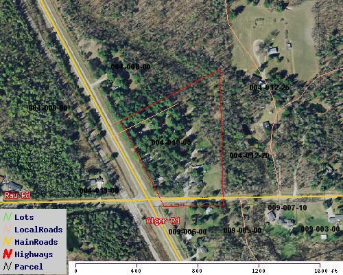 1766 Rau, West Branch, MI for sale Aerial- Image 1 of 1