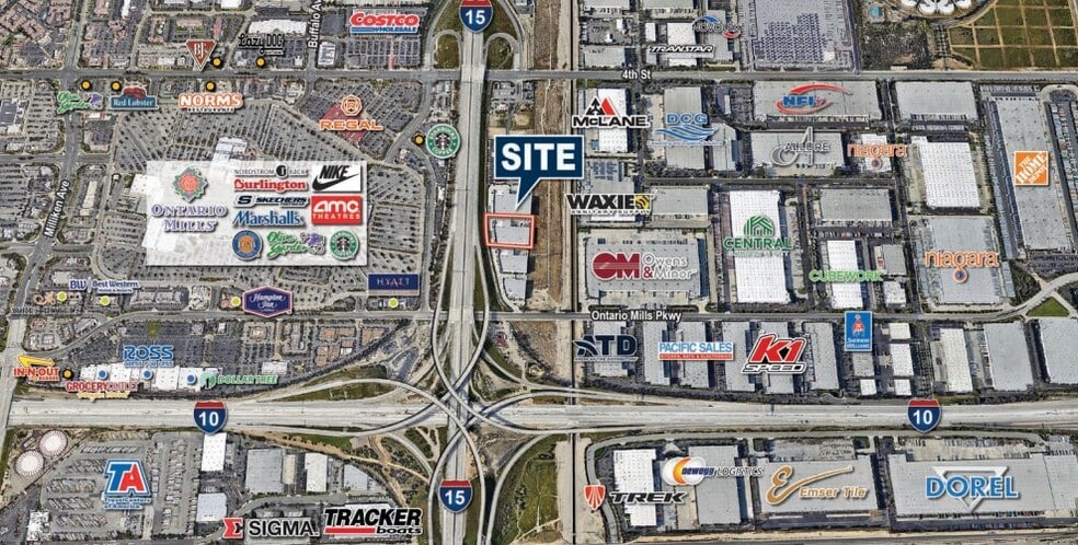 5005 Ontario Mills Pky, Ontario, CA for lease - Aerial - Image 3 of 3