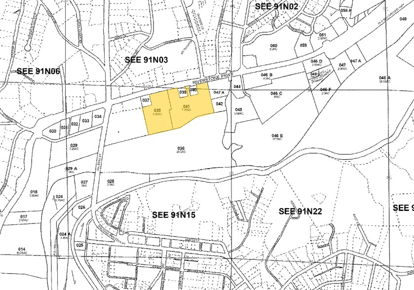 104-150 Riverstone Pky, Canton, GA for lease - Plat Map - Image 2 of 15