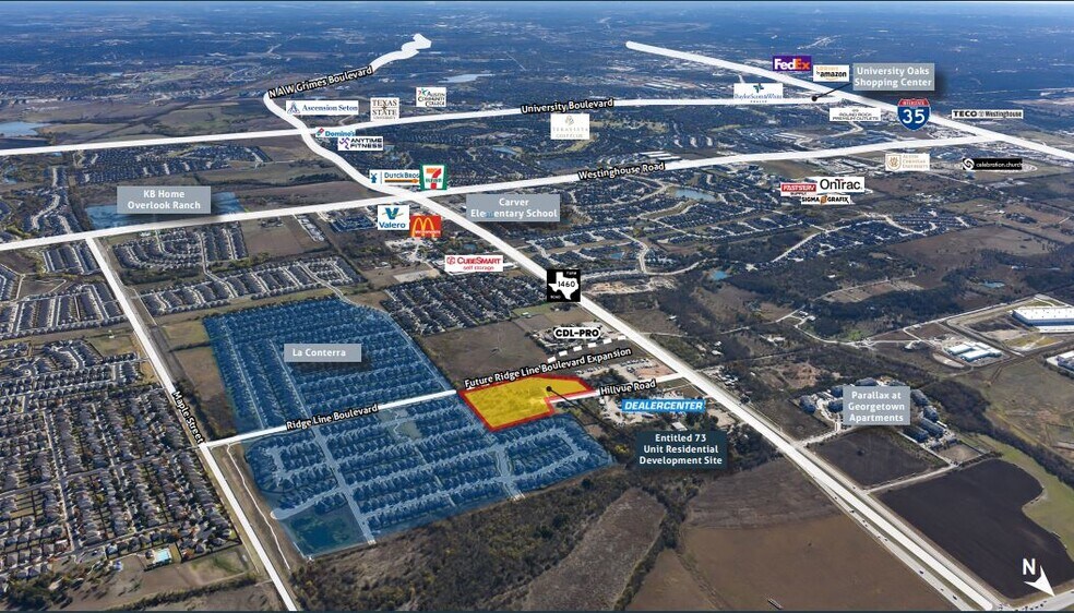 200 Hillvue Rd, Georgetown, TX for sale - Building Photo - Image 2 of 3