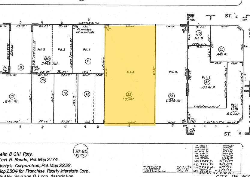 50 W Main Street, Woodland, CA for sale - Plat Map - Image 1 of 1