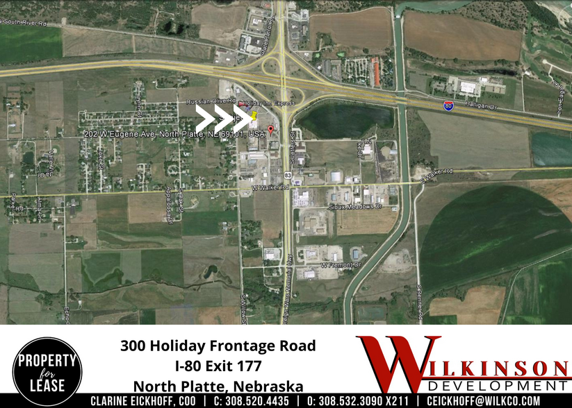 300 Holiday Frontage Rd, North Platte, NE for lease - Building Photo - Image 2 of 4