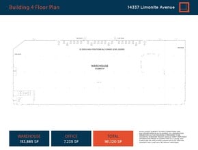 6205 Archibald Ave, Eastvale, CA for lease Floor Plan- Image 1 of 5
