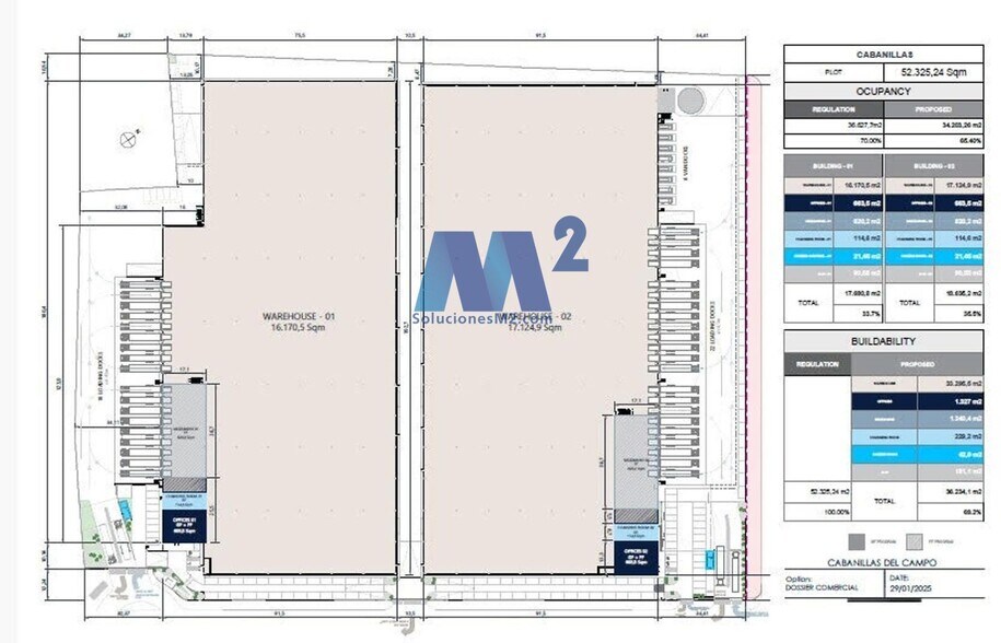 Industrial in Cabanillas del Campo, Guadalajara for lease - Site Plan - Image 2 of 2