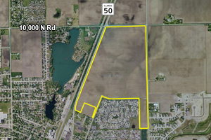 More details for Route 50 & 10000 Rd N, Manteno, IL - Land for Sale