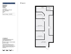 4101 NW 3rd Ct, Plantation, FL for lease Floor Plan- Image 1 of 1