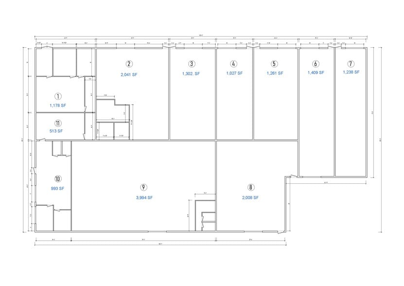 3120 N 46th Ave, Saint Petersburg, FL for lease - Floor Plan - Image 2 of 5