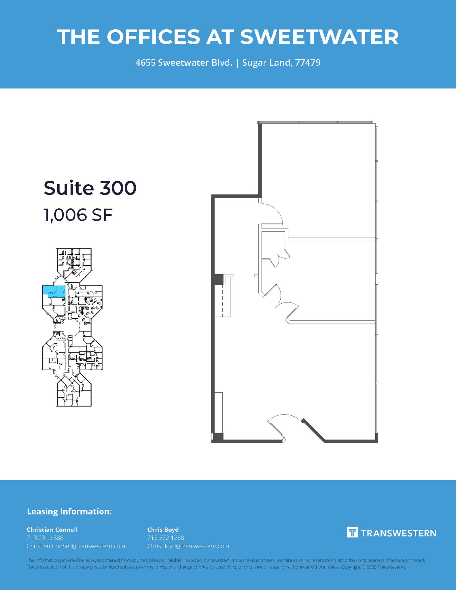 4675 Sweetwater Blvd, Sugar Land, TX for lease Floor Plan- Image 1 of 1