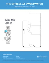 4675 Sweetwater Blvd, Sugar Land, TX for lease Floor Plan- Image 1 of 1