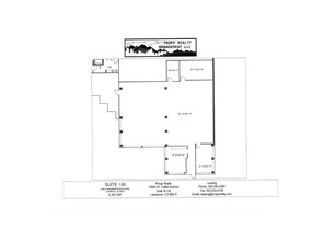 3190 S Wadsworth Blvd, Lakewood, CO for lease Floor Plan- Image 1 of 1