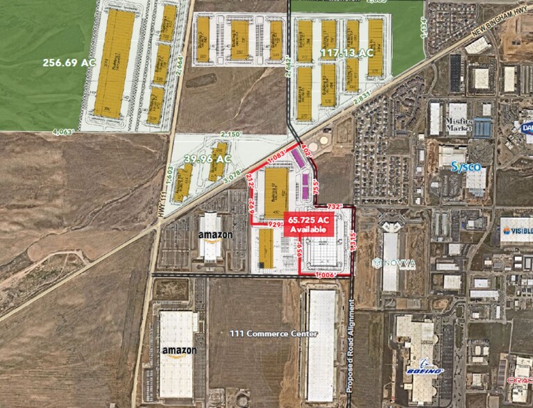 New Bingham Hwy, West Jordan, UT for lease - Site Plan - Image 2 of 3