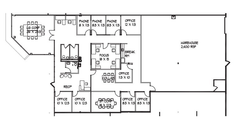 1908-2000 Innerbelt Business Center Dr, Saint Louis, MO for lease Floor Plan- Image 1 of 1