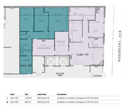 8120 Woodmont Ave, Bethesda, MD for lease Floor Plan- Image 1 of 1